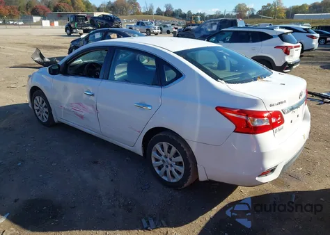 2019 Nissan Sentra S из США, поврежденный, VIN 3N1AB7AP6KY245187
